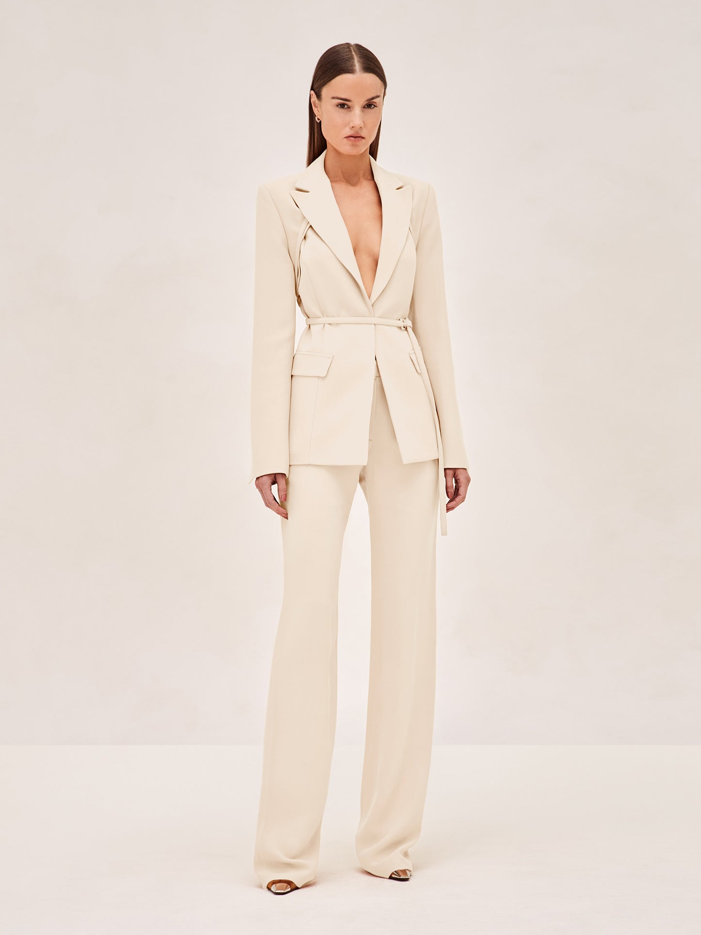 ALEXIS Alek Blazer in cream