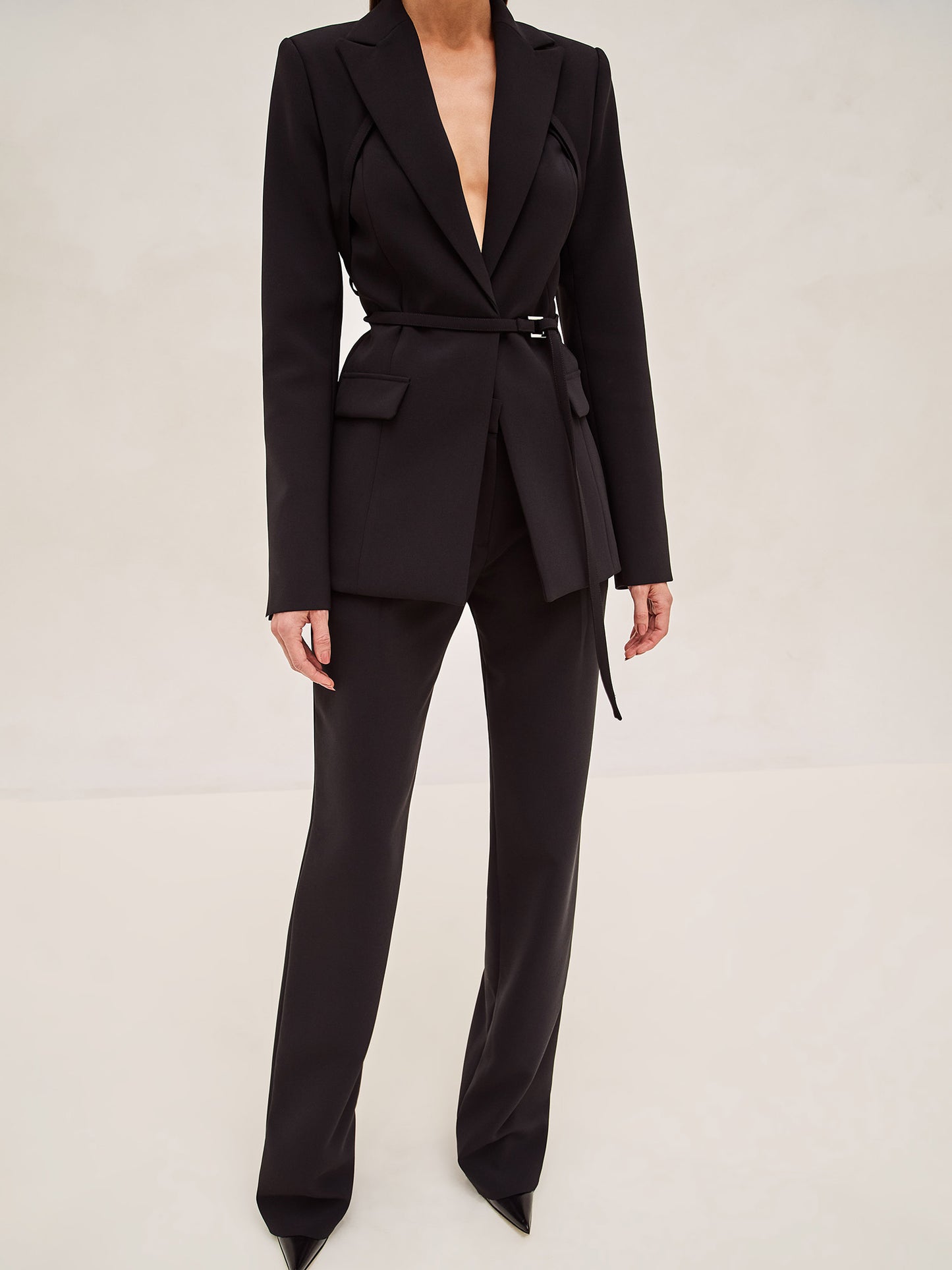 ALEXIS Alek Blazer in black