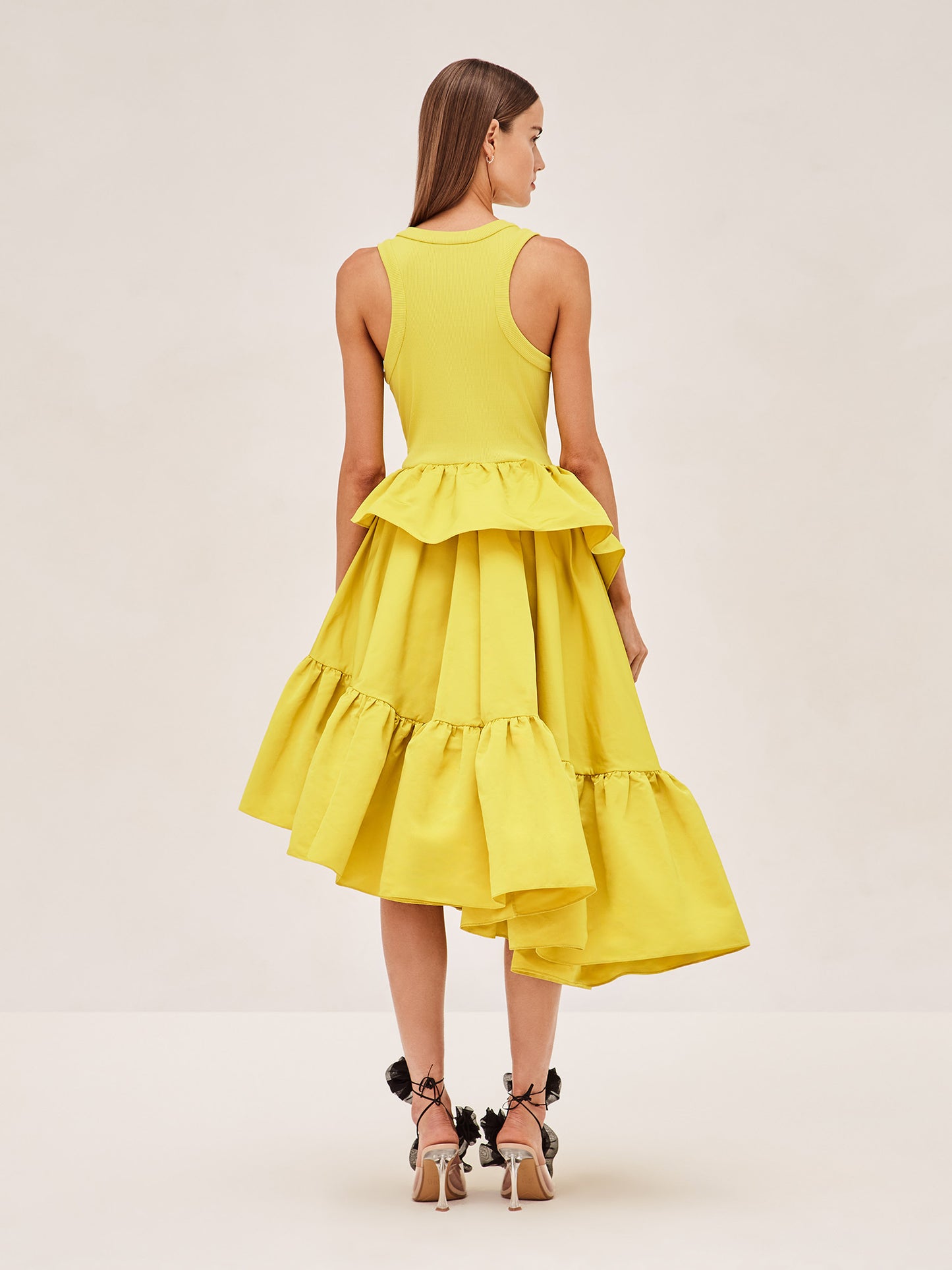 ALEXIS Amadea Dress in yellow 