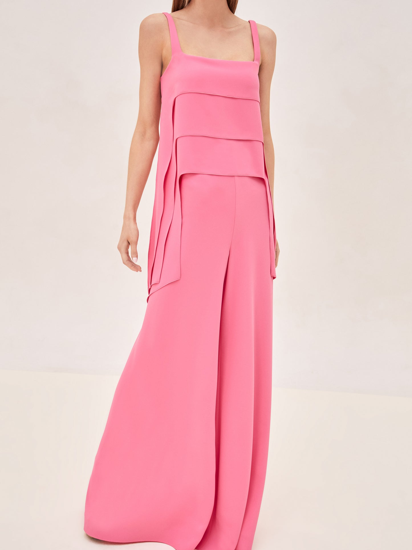 ALEXIS Dinah wide leg pant in pink hover image