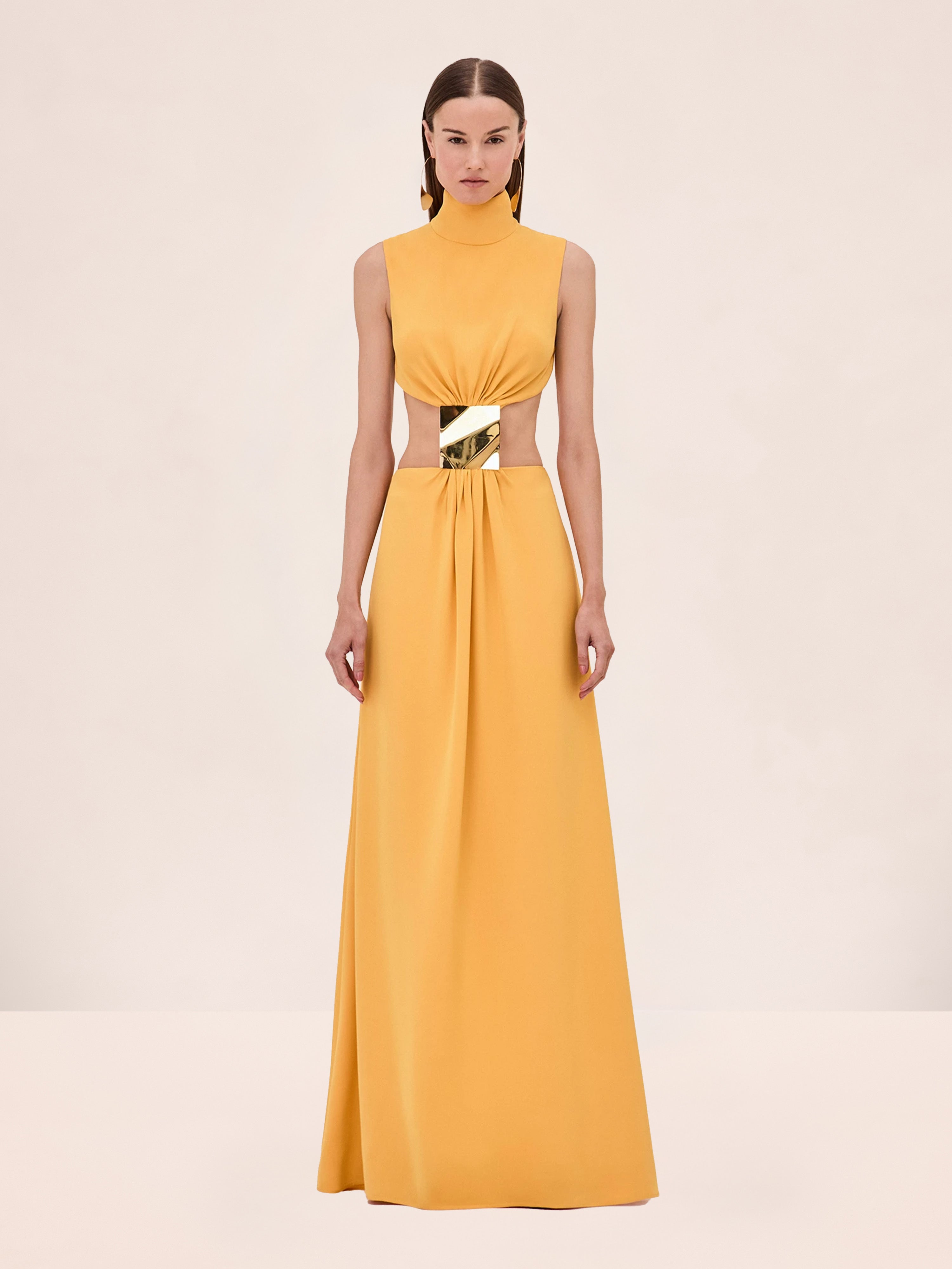 ALEXIS Prague Dress GOLD / L ALEXIS Prague Dress GOLD / L