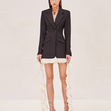 Alexis Alondra  blazer Dress in in black