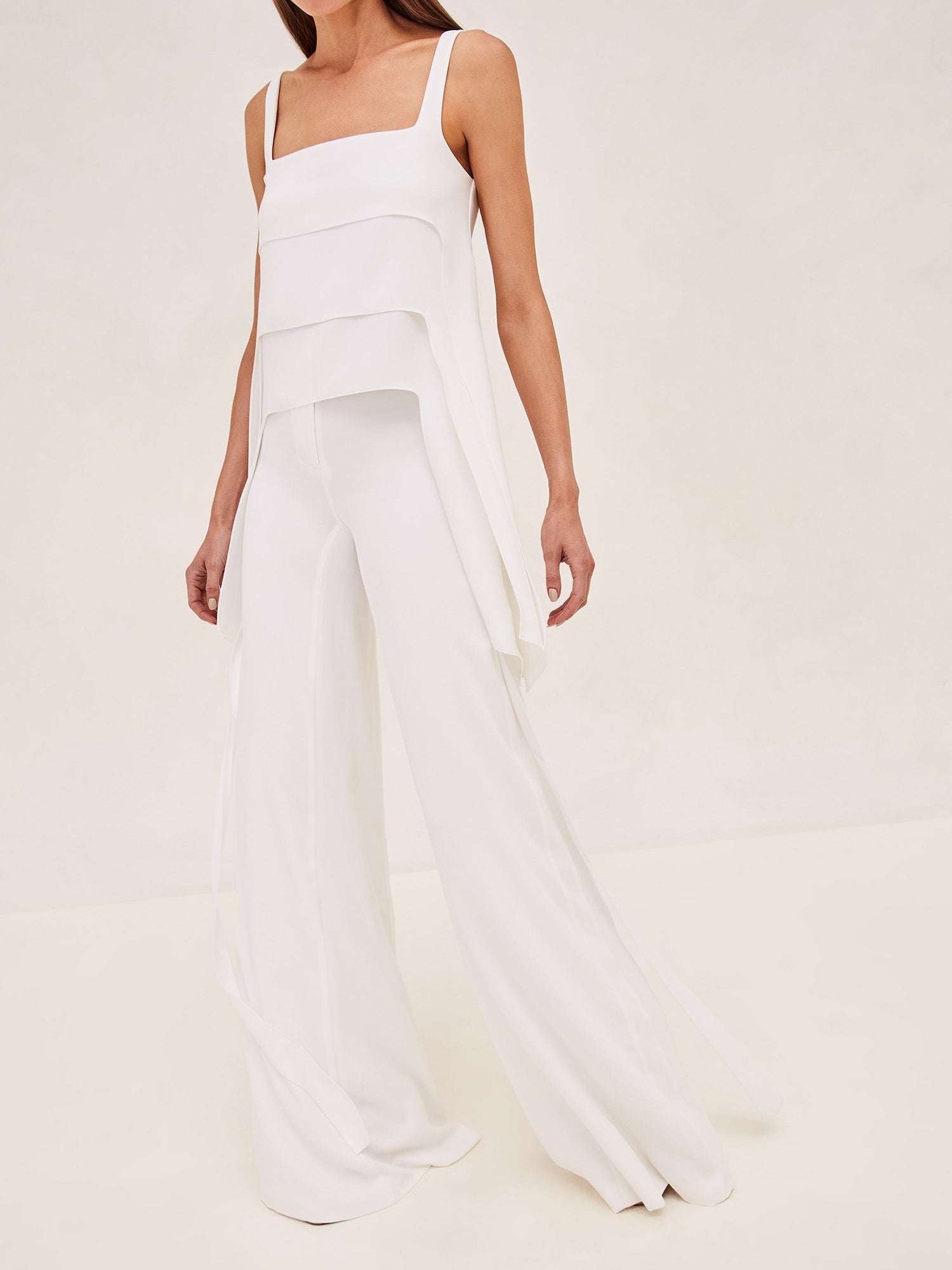 ALEXIS Dinah wide leg pant in white hover image
