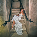 Alexis Celine Dress in white campaign image