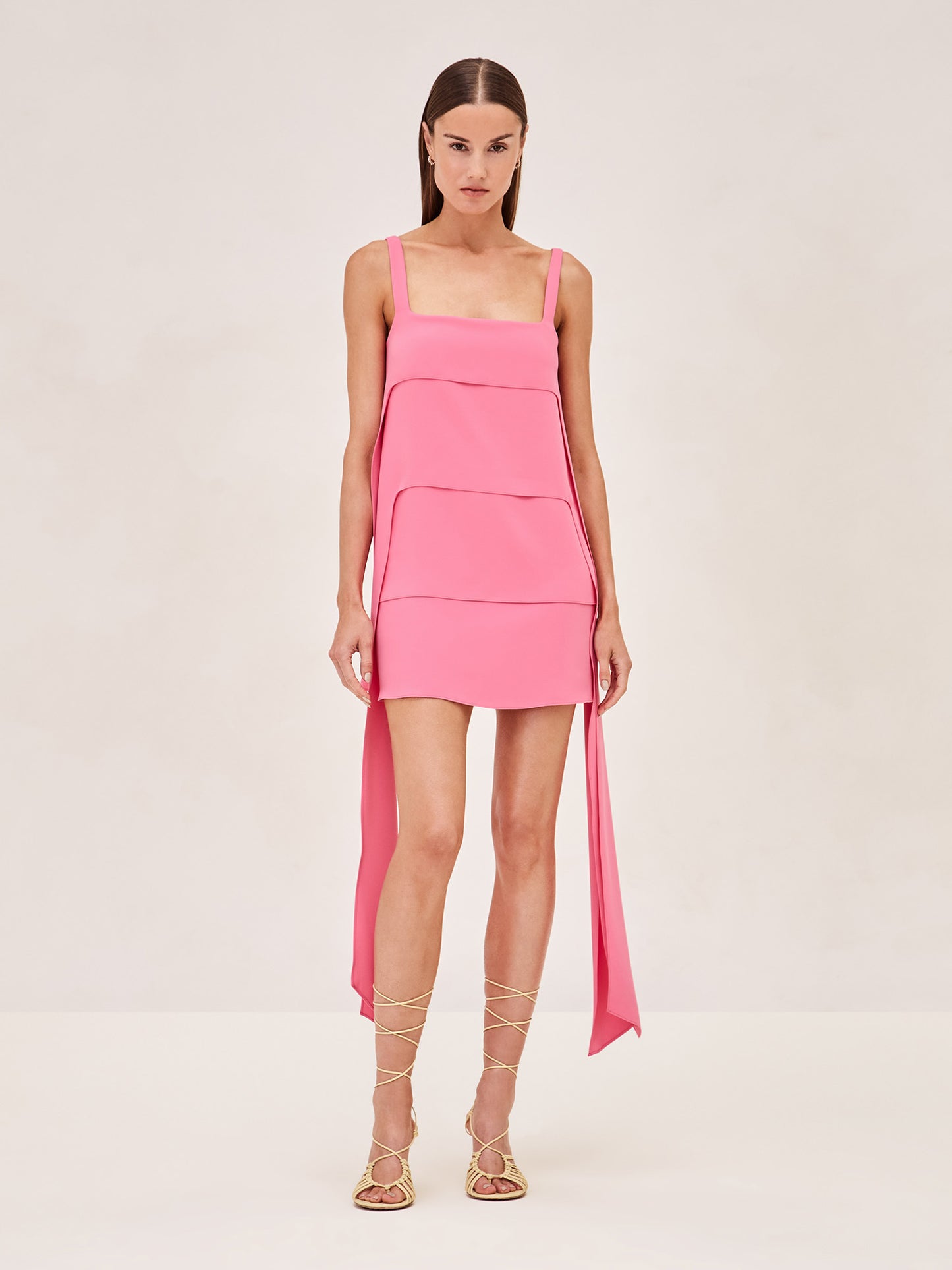 Alexis Hazel sleeveless  mini dress in pink