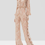Alexis Eline Top and Izami Pant in Blush Paisley from the Holiday 2019 Ready To Wear Collection